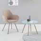 Preview: Sessel Lund mit Holzgestell